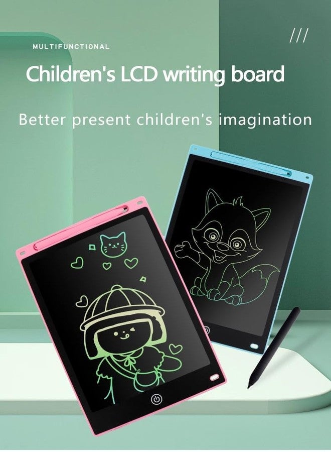 NOTYEX LCD Colourful Drawing Writing Tablet for Kids Writing pad for Study, Slate Board, 8.5 inch /12 inch E-Note Pad, Handwriting Birthday Gifts for Boys, Girls & Kids (Pack 4 (12 Inch)) - Image 4
